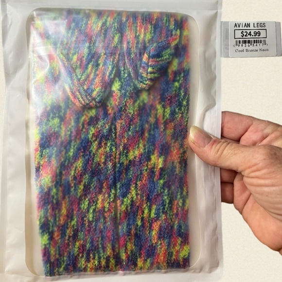 NWT Thick-Fiber Colorful Multicolor NEON Mesh Fishnet Tights/Pantyhose/Stockings - Picture 10 of 16